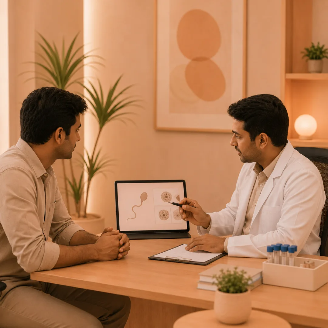 Agam Fertility male evaluation diagnostics